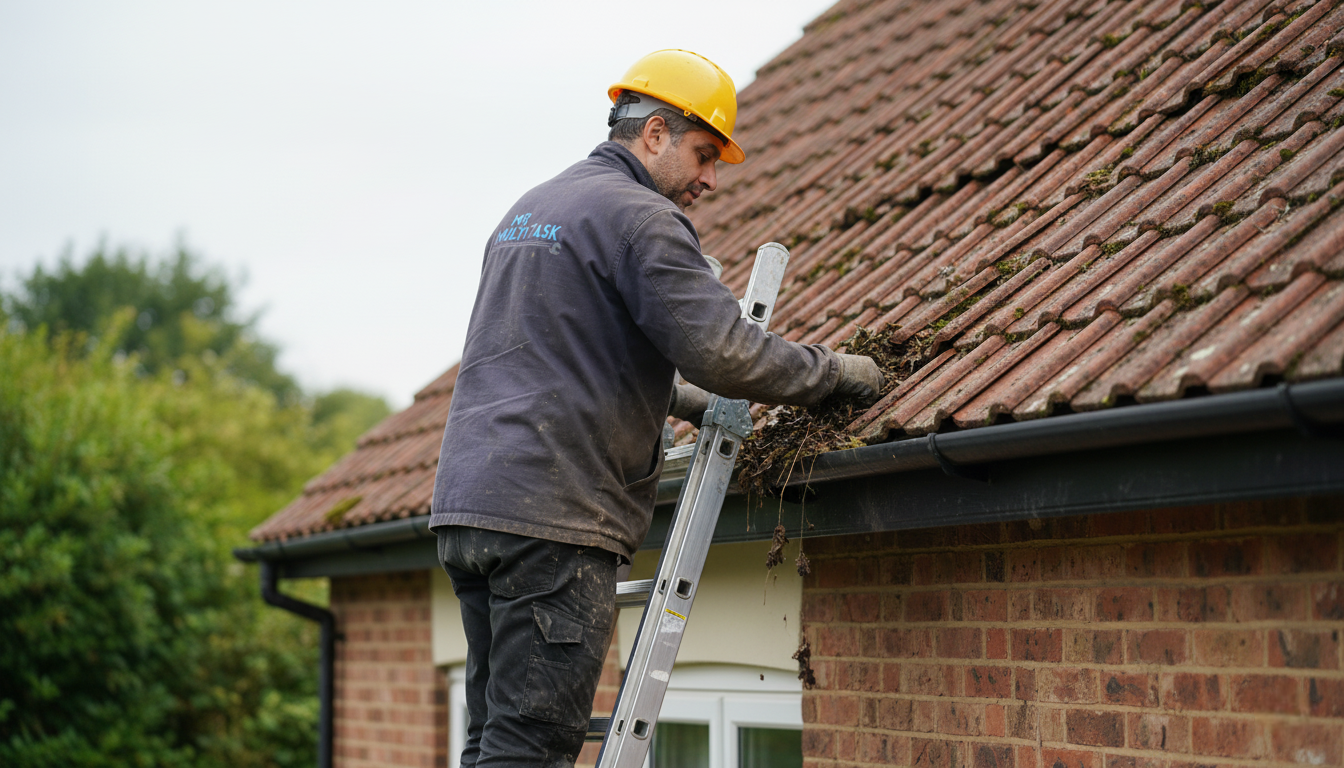 Gutter cleaning and maintenance service